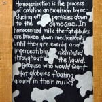 Homogenizing Milk