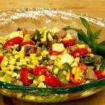 Mozzarella, Tomato And Steak Salad