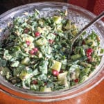 Creamy Kale Caesar Salad by Sara Hunt