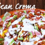 Making Mexican Crema