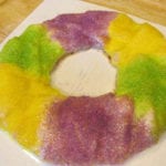 King Cake with Soft Cheese Filling