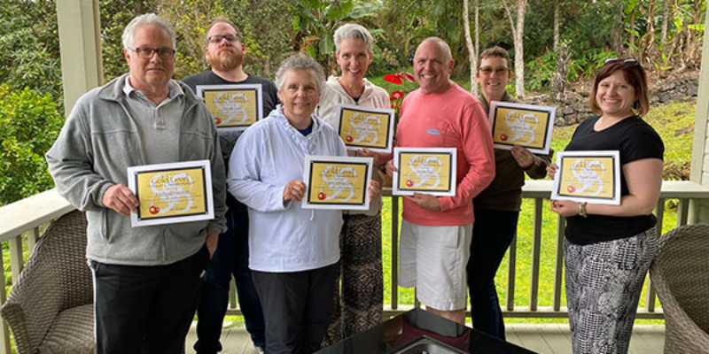 Group photo from cheese making retreat